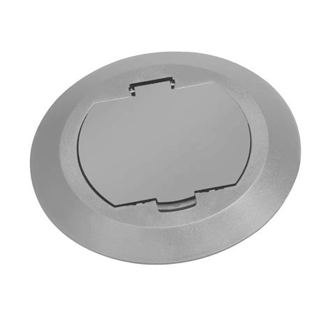 electrical floor box covers plastic|round floor electrical outlet covers.